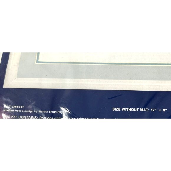 Simplicity Countless Cross Stitch Kit Nat Depot 12x9 Inches Baseball Train Desig - Picture 4 of 7